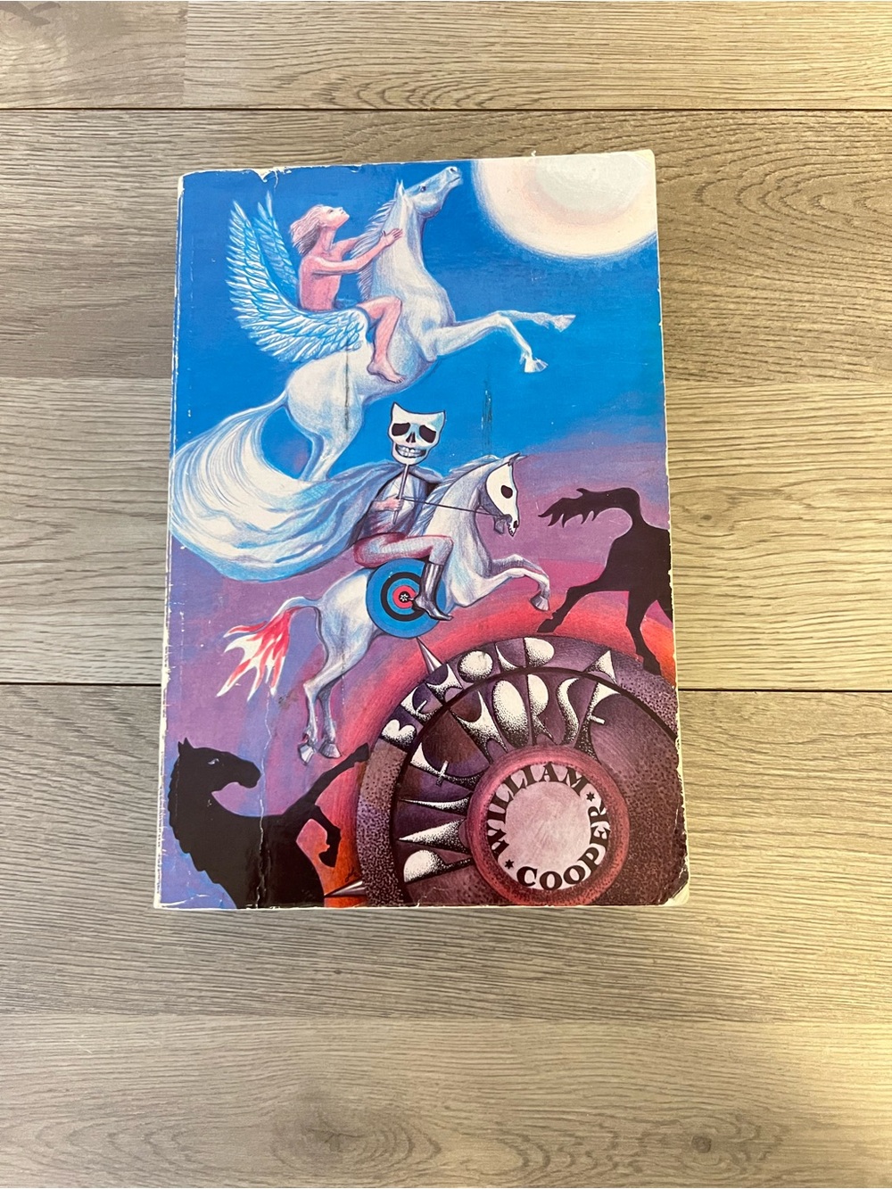 Behold A Pale Horse Book Paperback by William Cooper 1991 500 Page w/ Fold Out